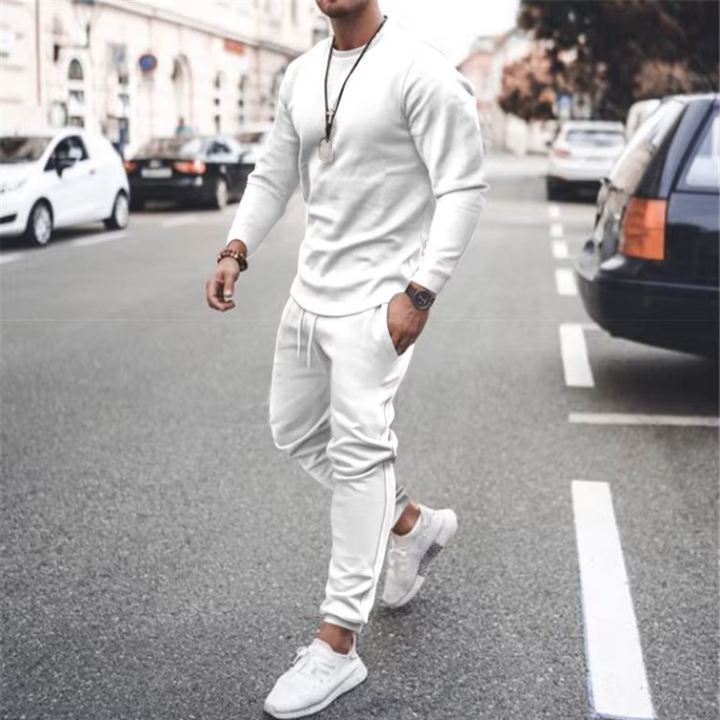 Levoire | Ensemble À Deux Pièces Pour Hommes Blanc