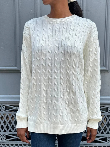 Levoire | Sweat à capuche Femme Pull en tricot classique, Pull décontracté