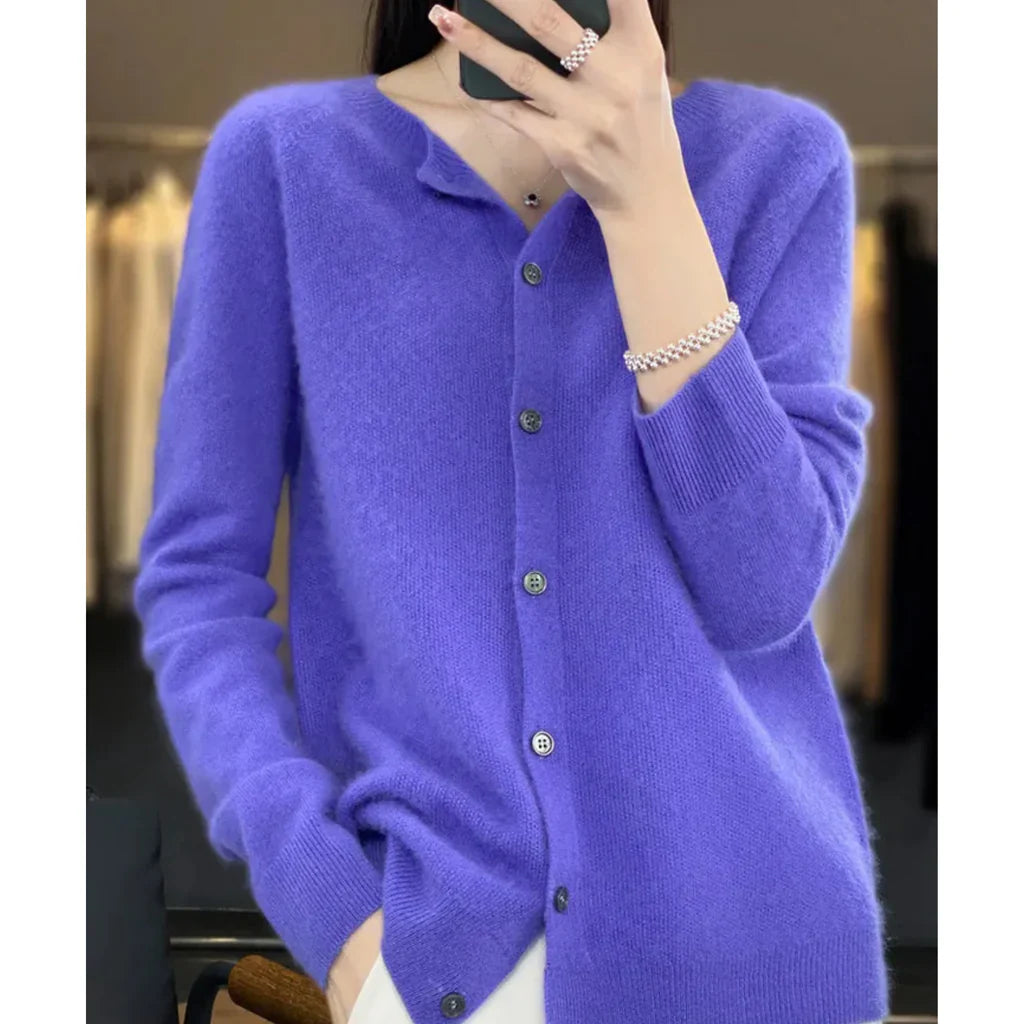 Levoire | Veste En Laine Pour Femmes Bleu