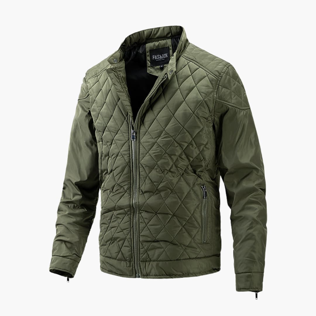 Levoire | Veste À Manches Longues Confortable Avec Poches Vert