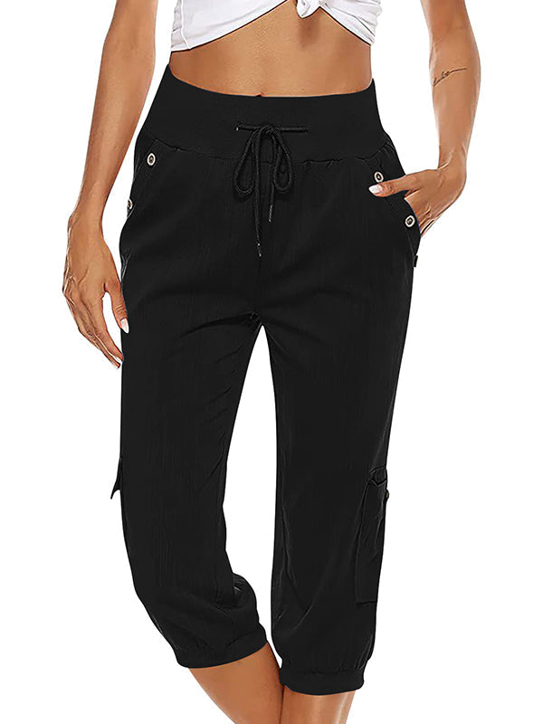 Levoire | Pantalon De Printemps Pour Femmes Noir