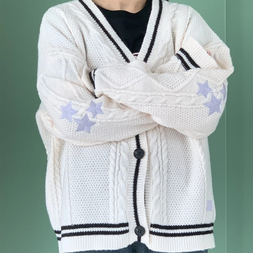 Levoire | Gilet Femme Avec Broderie Étoile Et Boutons