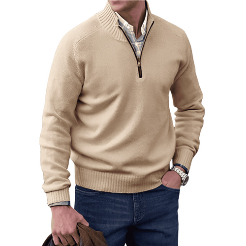 Levoire | Pull zipper chaud pour hommes