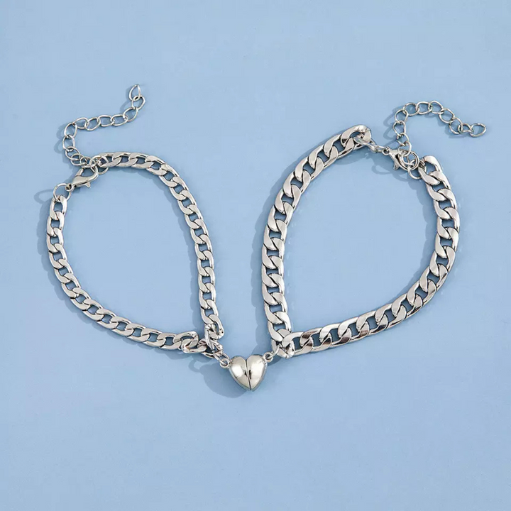 Levoire | Set De Bracelets En Forme De Cœur Mélange De Haute Qualité