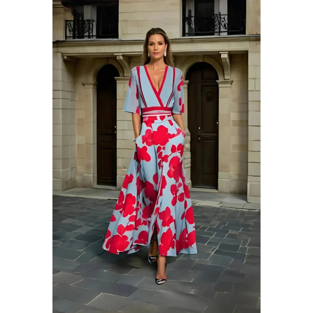 Levoire | Élégante Robe Florale 2XL