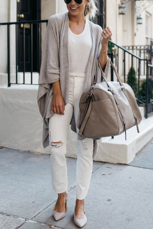 Levoire | Gilet Ouvert Look Confortable Et À La Mode