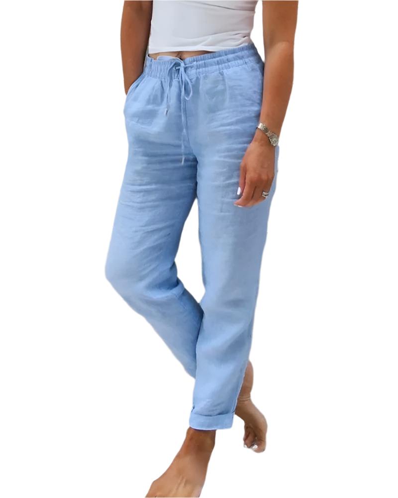 Levoire | Pantalons Rentot Pour Femmes Bleu
