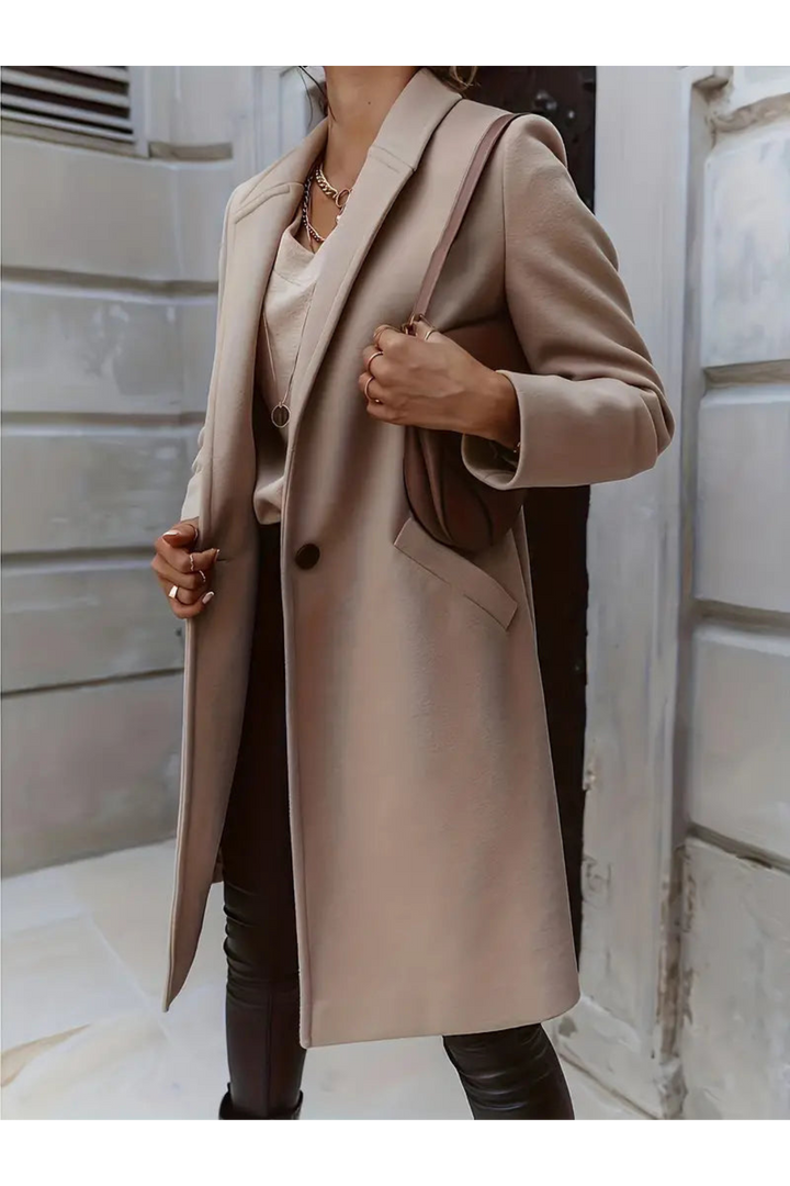 Levoire | Chauffant Manteau FR Femmes Long Khaki