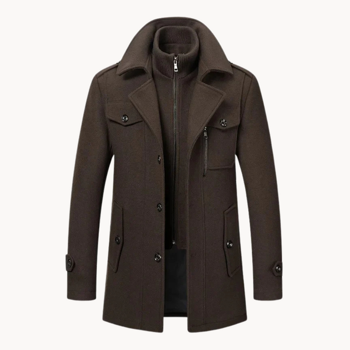 Levoire | Veste Premium Marron foncé