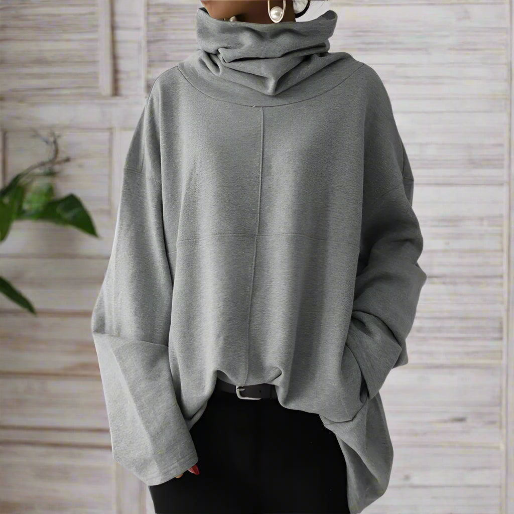 Levoire | Pull À Col Roulé Avec Un Design Minimaliste Pour Un Look Contemporain
