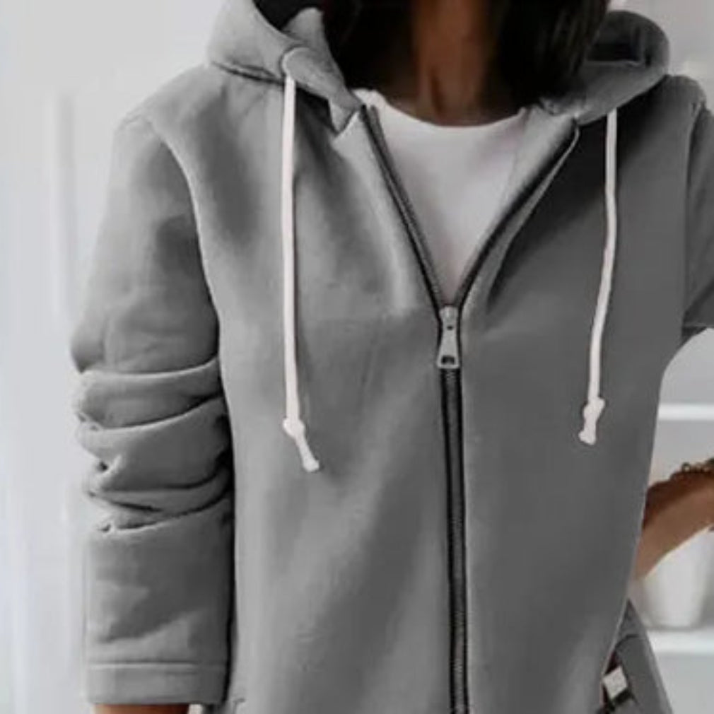 Levoire | Veste Femme Avec Capuche Et Fermeture Éclair Pratique