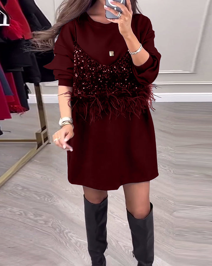 Levoire | Robe Mini Patches Rot