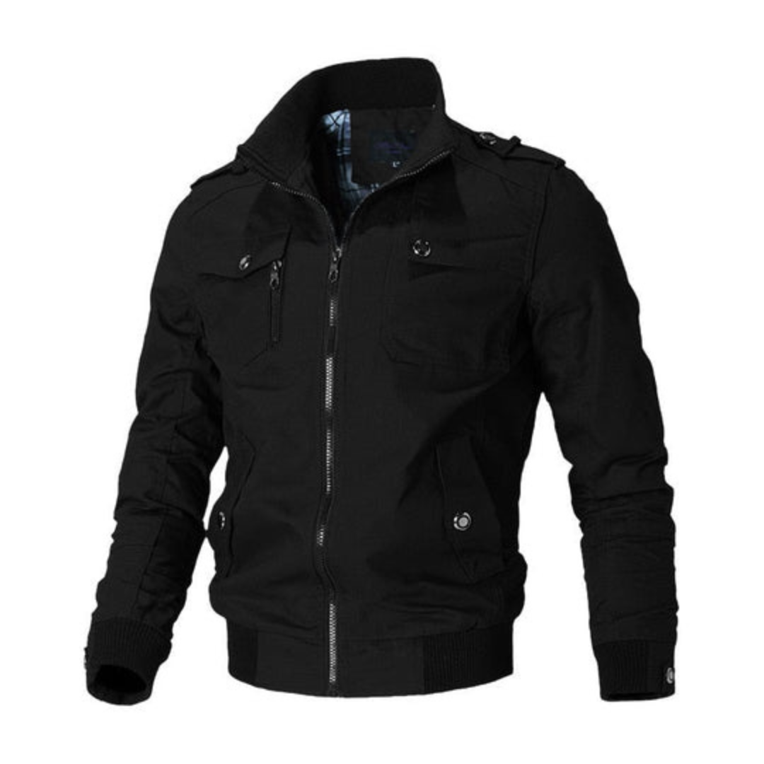 Levoire | Veste pour hommes chaude bomber Noir