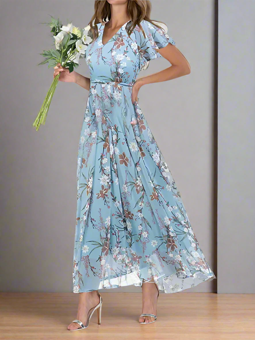 Levoire | Robe D'Été Légère Avec Motif Floral, Parfaite Pour Le Quotidien Et Les Moments Spéciaux