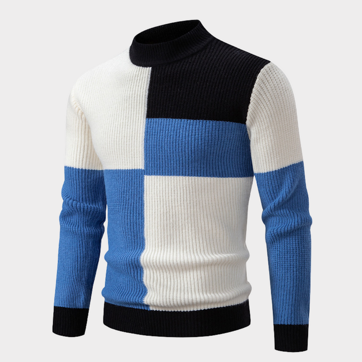 Levoire | Premium Sweatshirt Blanc et Bleu