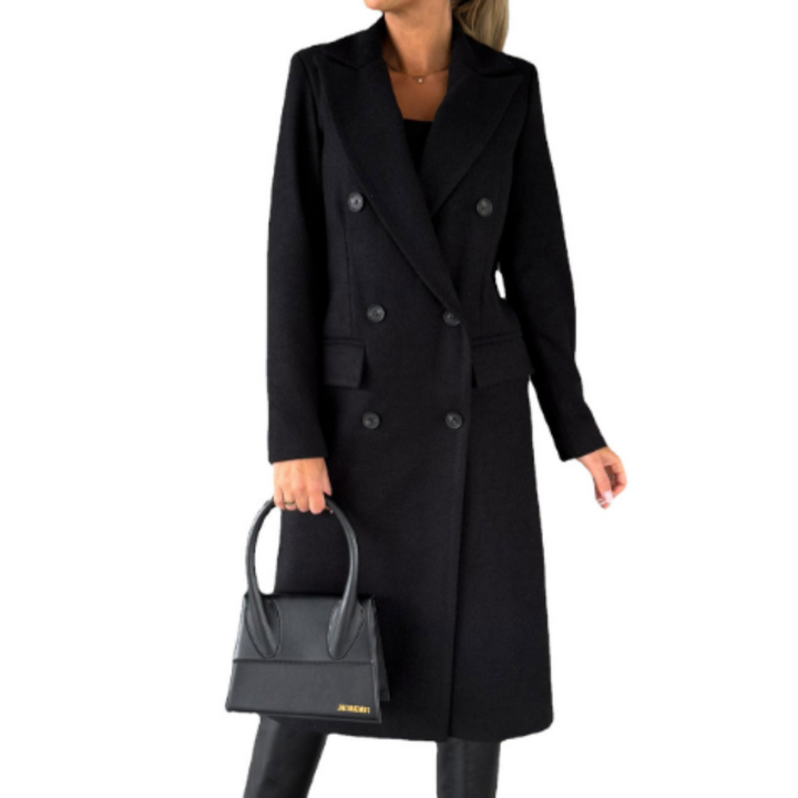 Levoire | Trenchcoat Femmes Long Noir