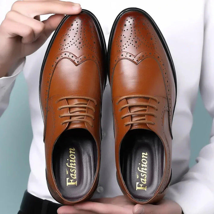 Levoire | Chaussures Brogue Pour Hommes Élégance Et Artisanat Braun