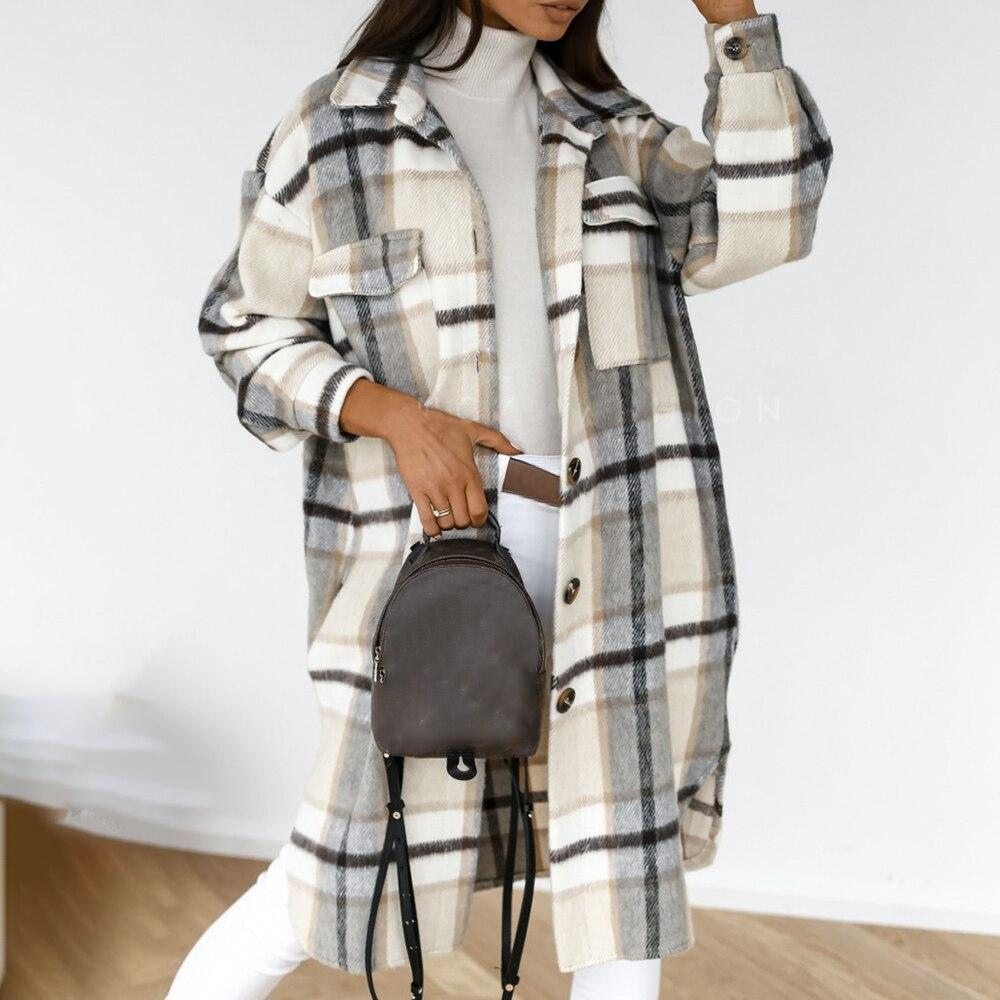 Levoire | Chauffe Trench Femmes Long Gris