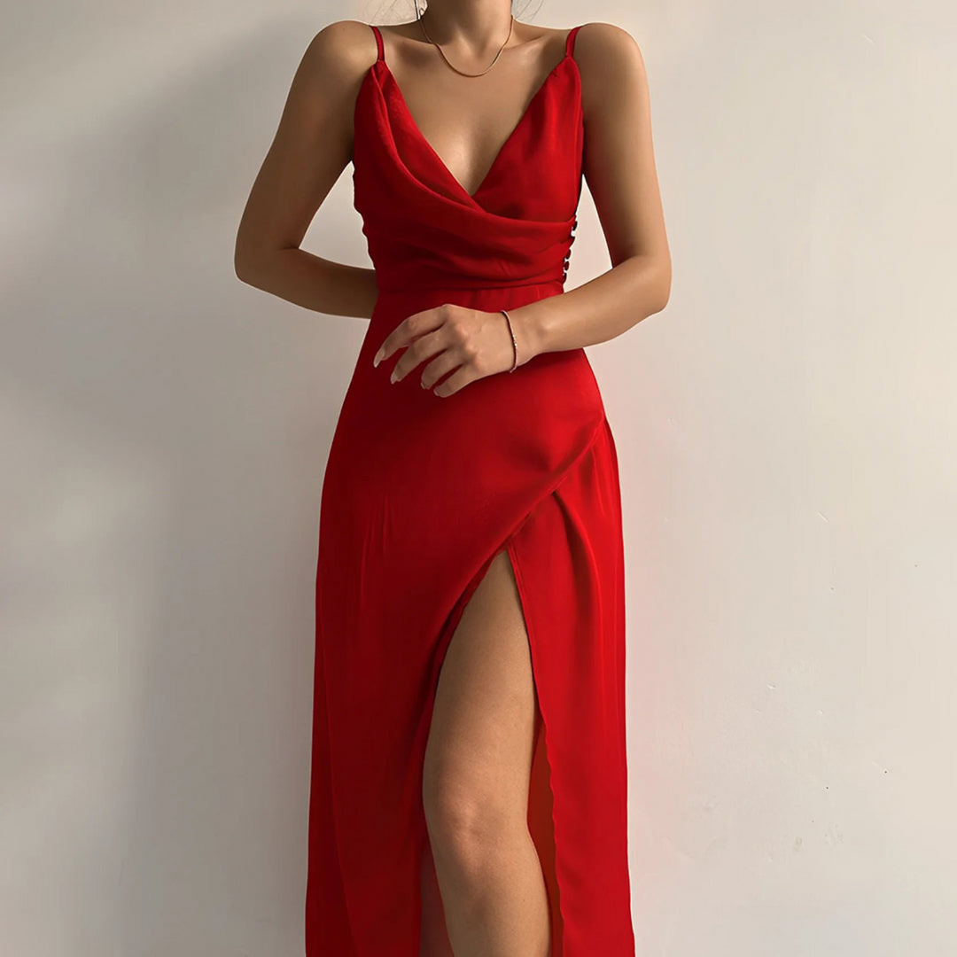 Levoire | Élégant Et Intemporel Robe Rot