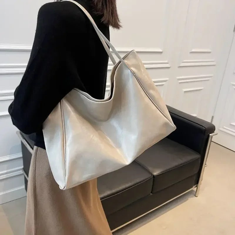 Levoire | Umhngetasche FR Femmes Gros Riz blanc 42x29x10cm