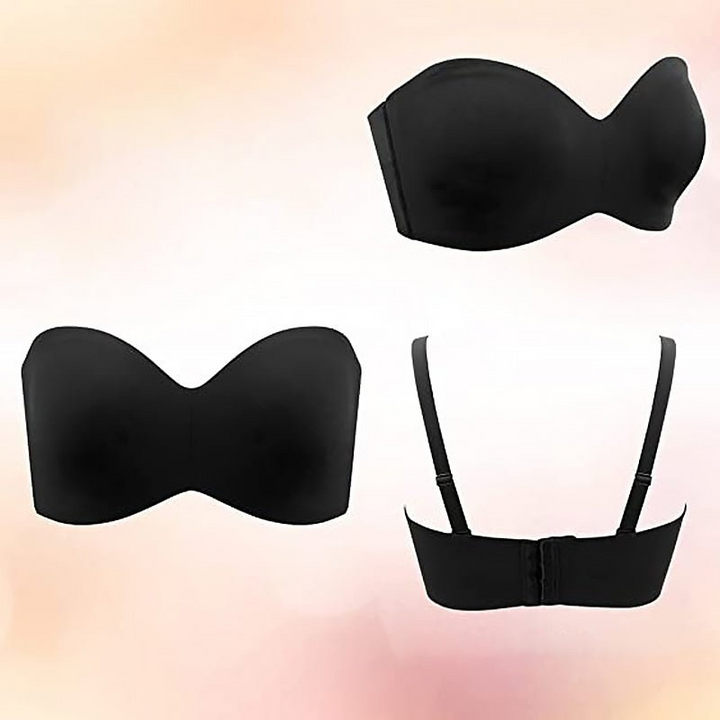Levoire | Femmes Soutien-gorge Bandeau Antidérapant Avec Un Soutien Complet Femmes Noir
