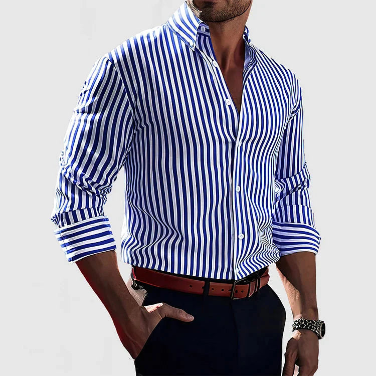 Levoire | Chemise pour hommes tendance et confortable à rayures pour hommes