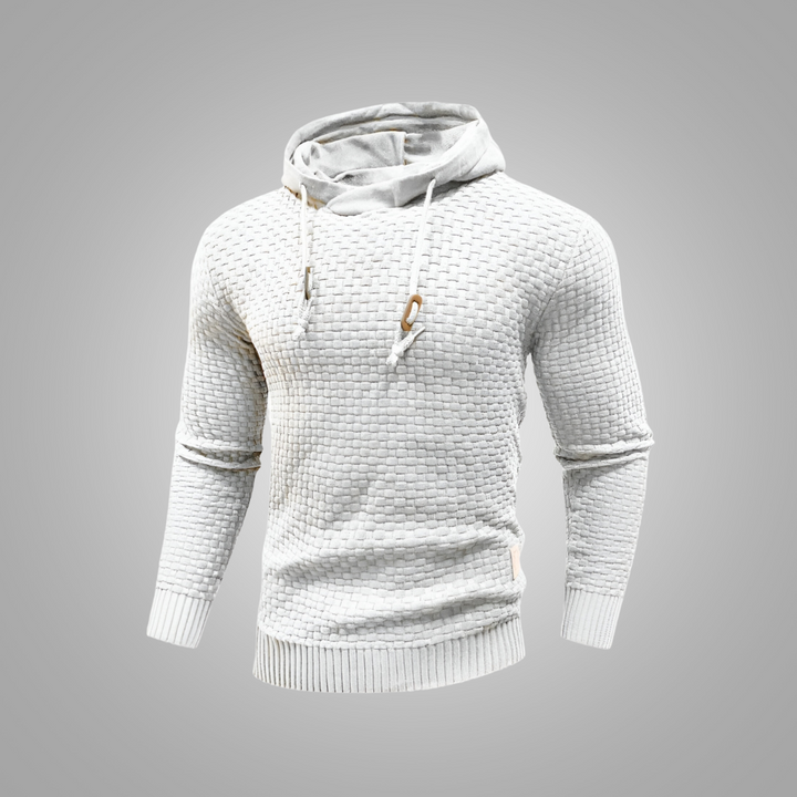 Levoire | Sweat À Capuche Pour Hommes Élégant Blanc