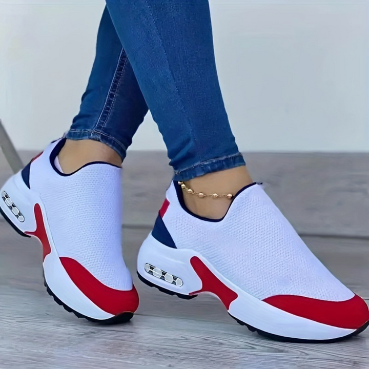 Levoire | Baskets en toile pour femme Bianco