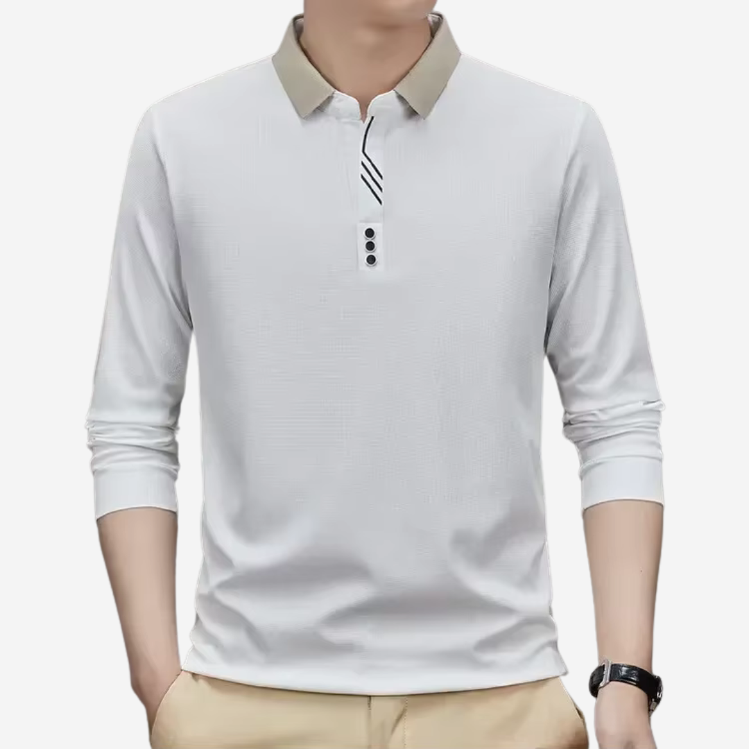 Levoire | T-Shirt À Manches Longues Doux Blanc