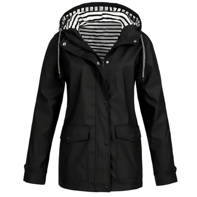 Levoire | Trendy Manteau De Pluie Noir
