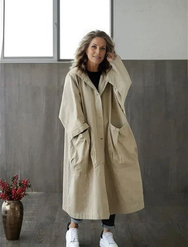 Levoire | Trench-Coat Décontracté Surdimensionné Pour Femmes