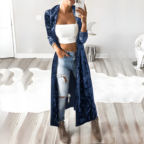 Levoire | Veste Dames En Velours Élégant