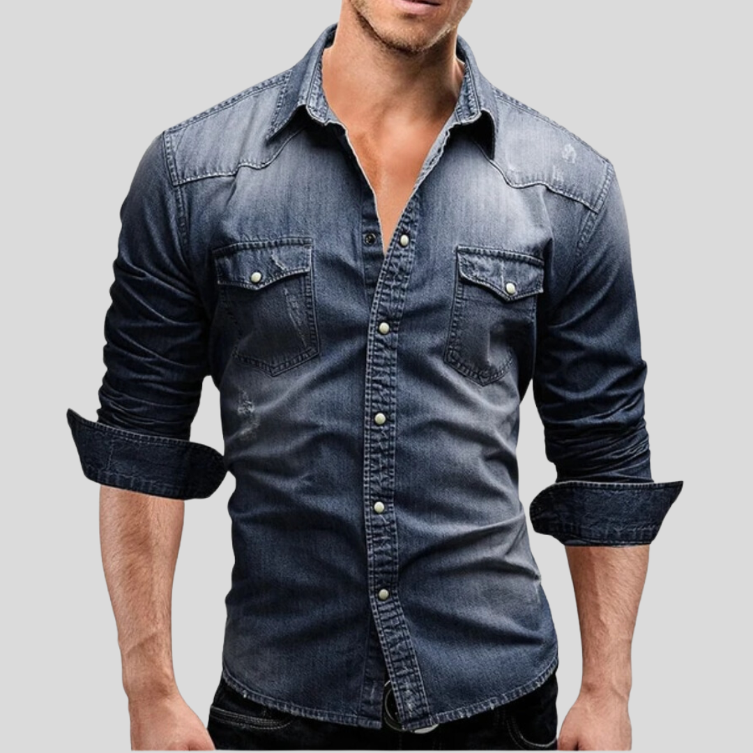 Levoire | Chemise En Denim Moderne