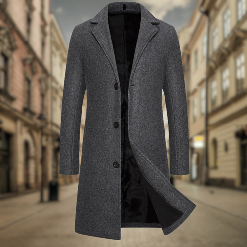 Levoire | Long manteau d'automne pour hommes