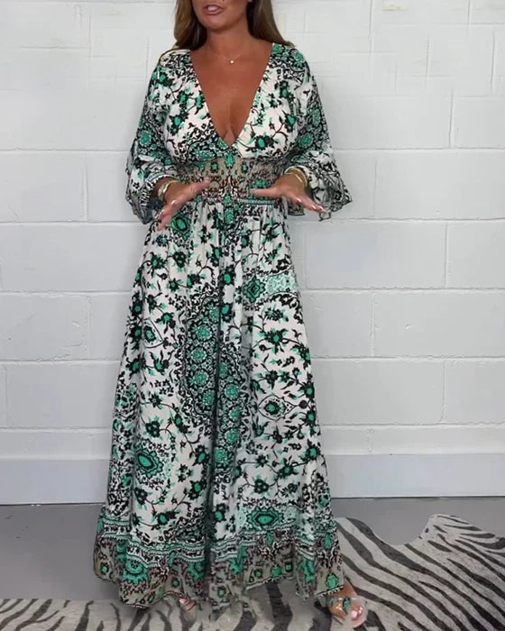 Levoire | Imprimé Et Décolleté En V Profond