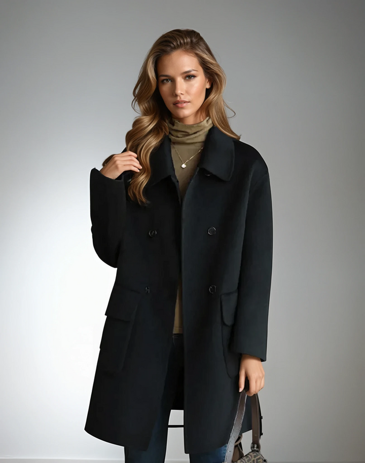 Levoire | Manteau Élégant Et Confortable Pour Chaque Occasion Noir
