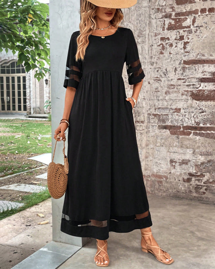 Levoire | Robe élégante à col rond