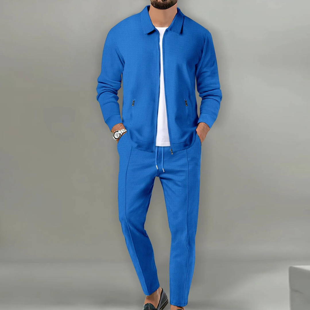Levoire | Costume Homme Élégant Pour L'Été Bleu