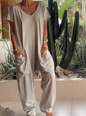 Levoire | Mode De Style Urbain Nouveaux Salopettes Ample Abricot