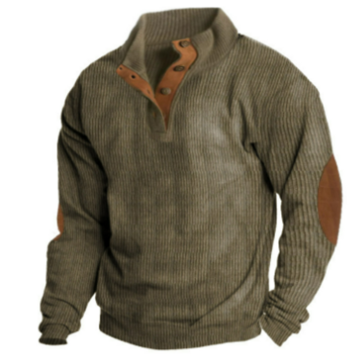 Levoire | Pull chaud pour hommes vintage Vert