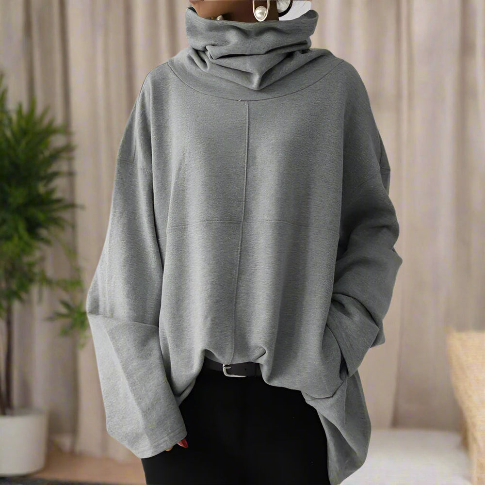 Levoire | Pull À Col Roulé Avec Un Design Minimaliste Pour Un Look Contemporain