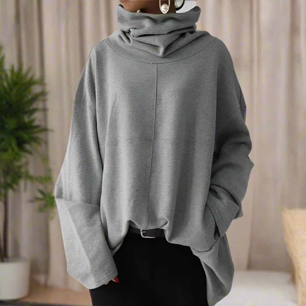 Levoire | Pull À Col Roulé Avec Un Design Minimaliste Pour Un Look Contemporain