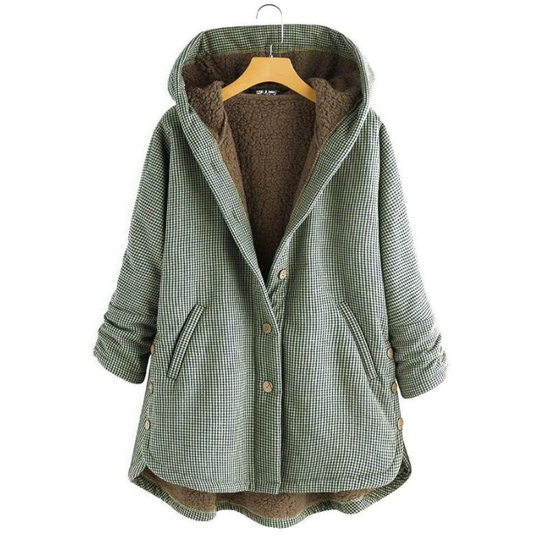 Levoire | Pull À Capuche Élégant Pour Femmes Vert
