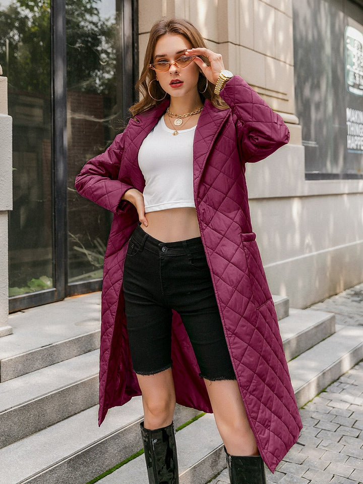 Levoire | Manteaux Avec Ceinture Pour Femmes Lila