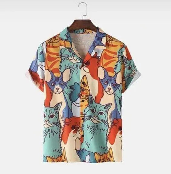 Levoire | Chemise homme avec impression numérique 3D