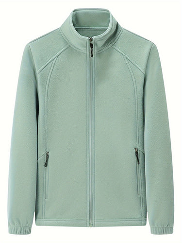 Levoire | Veste douce col montant manches longues
