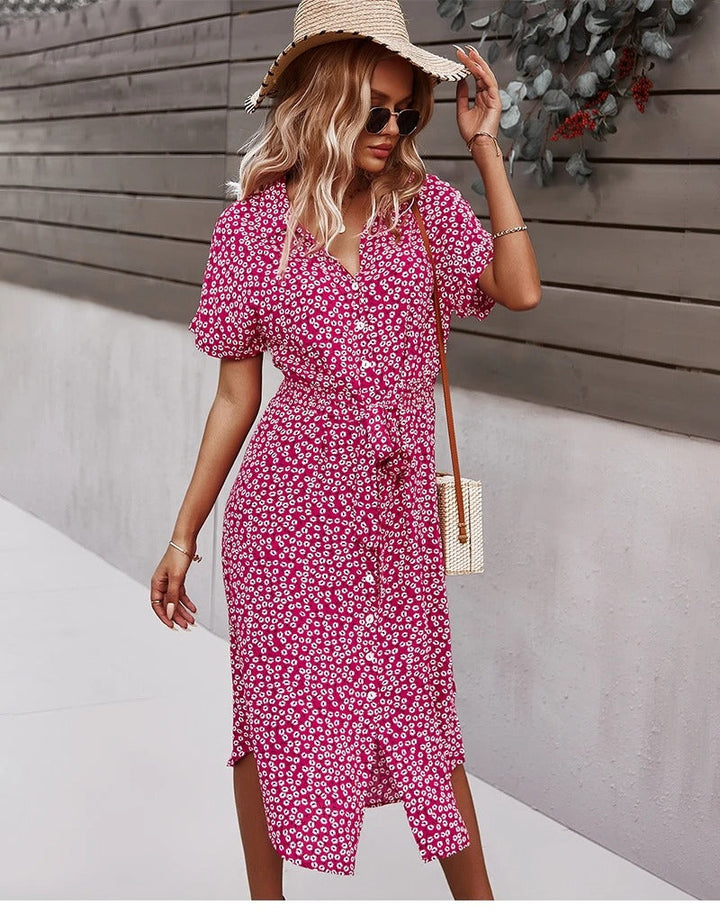 Levoire | Robe À Motif Floral Pour L'Été