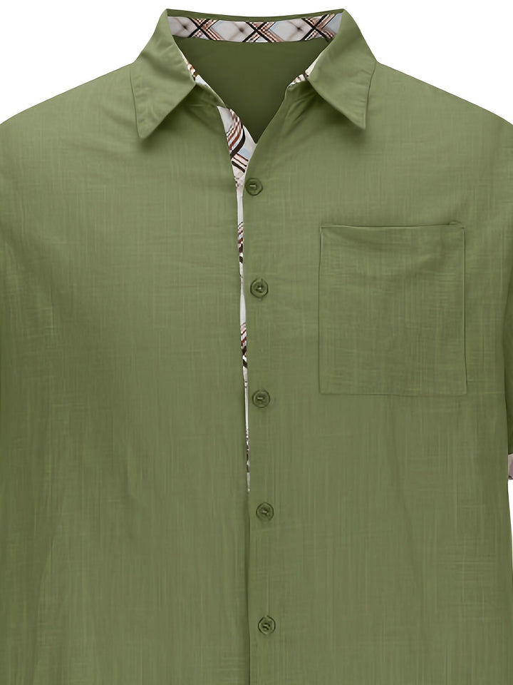 Levoire | Chemise D'Été À Carreaux Élégant