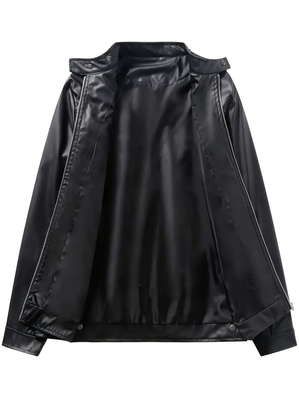 Levoire | Veste En Cuir Pu Stylée Pour Hommes Avec Blocs De Couleur