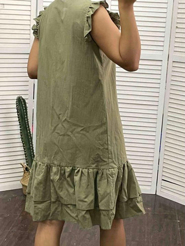 Levoire | Robe sans manches avec décolleté en V